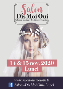 Salon du mariage Lunel novembre 2020, salon du mariage, Salon Dis Moi Oui, prestataires mariage à Lunel, Robes de mariée bohème, prestataires de mariage