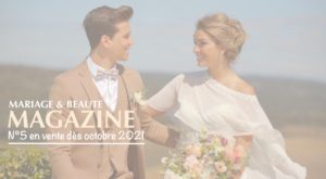 Magazine Mariage & Beauté, vente du magazine de mariage, couple de mariés, Hôtel Le Vieux Castillon, Castillon du Gard, Mariage de luxe, mariage luxe sud de France