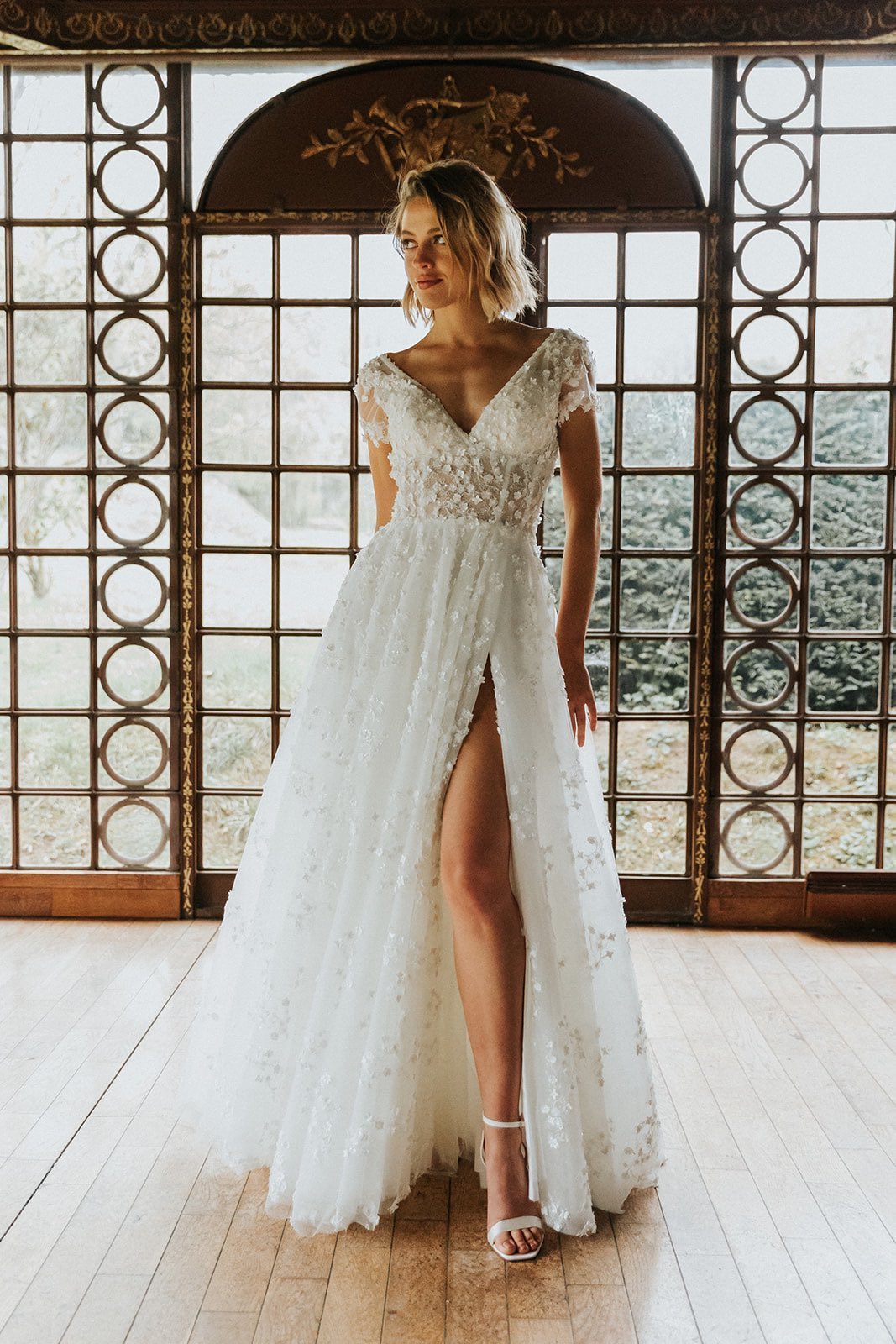 robe de mariée, collection 2023, dentelle, boutique mariage Nîmes