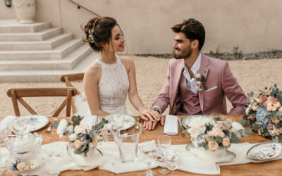 Un mariage dans un style bohème et romantique à Narbonne