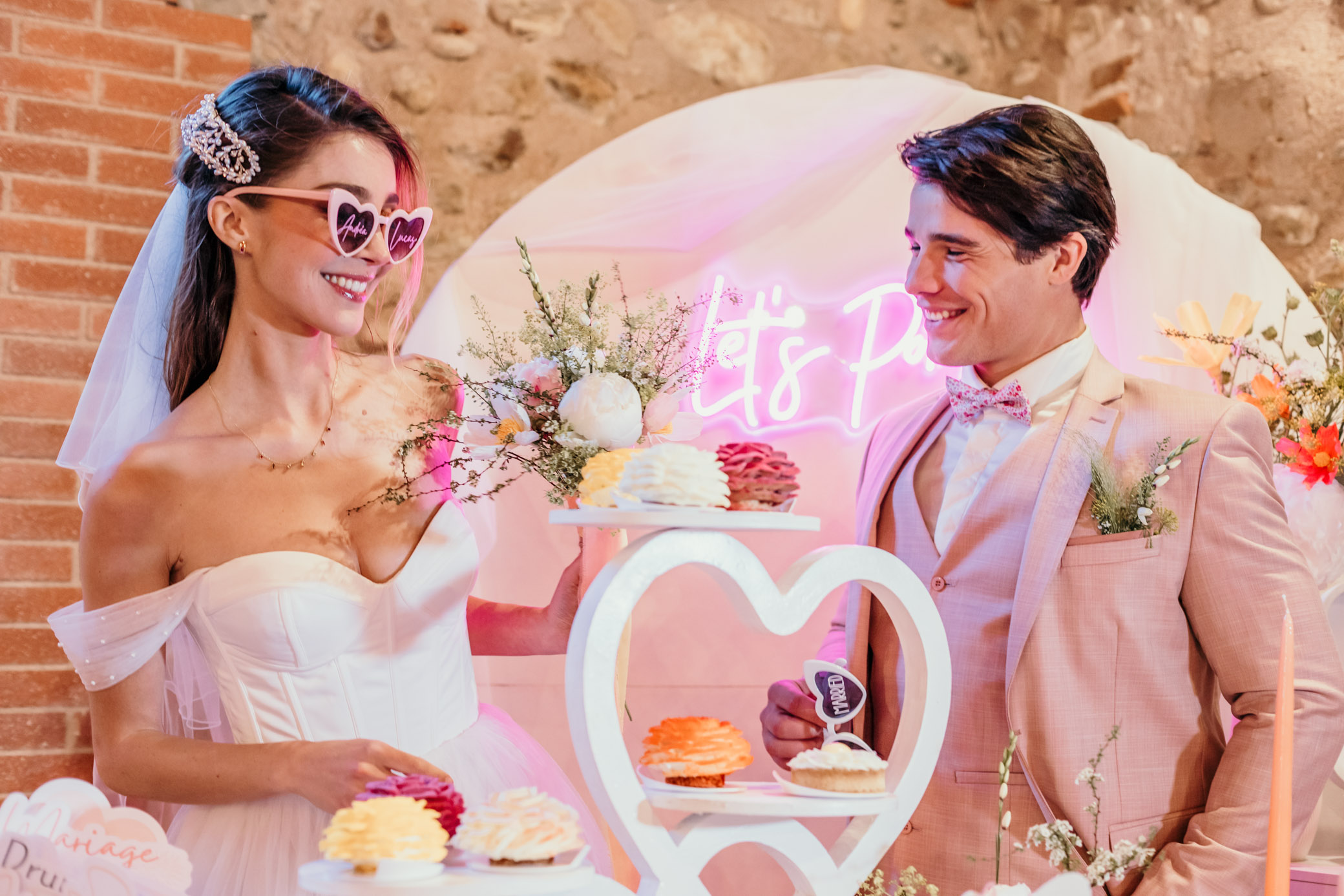 inspiration mariage, thème Just Funny, Mariage à Perpignan