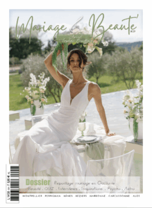 couverture Mariage & Beauté Magazine, Année 2025 2026, magazine de mariage Montpellier, magazine de mariage Occitanie, magazine de mariage Nîmes, magazine de mariage Perpignan