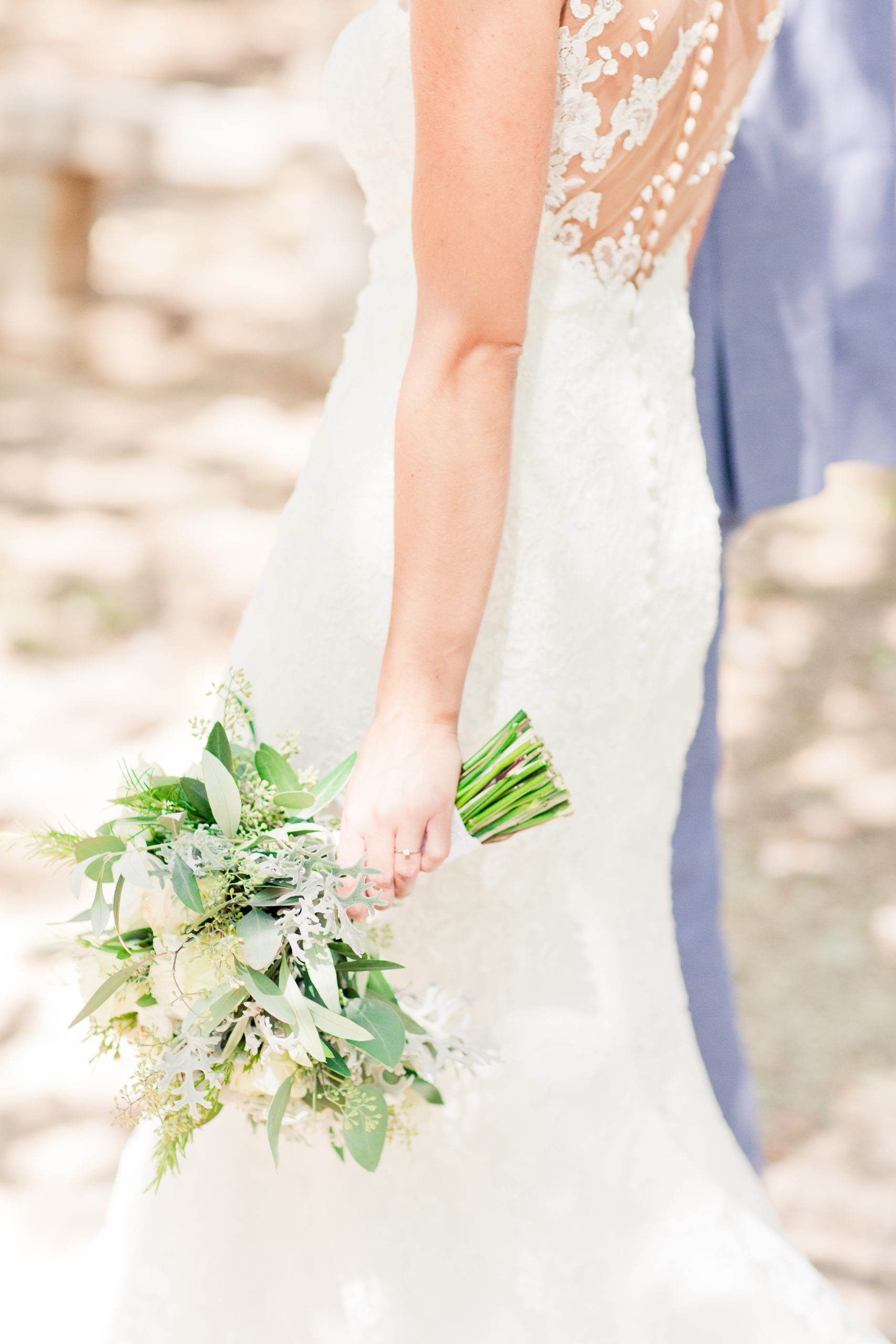 bouquet de mariée, robe de mariée