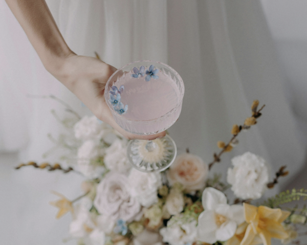 5 recettes de cocktails pétillants, vin d'honneur mariage, cocktails mariage, idées de cocktails mariage