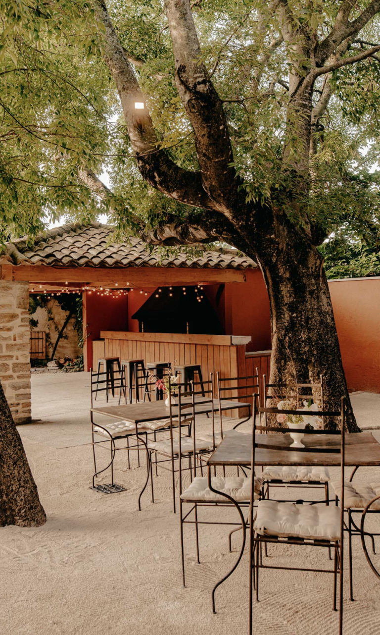 Domaine des Rives exterieur pool house mariage 768x1282