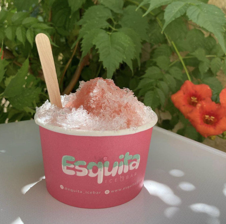 Esquita bar a glaces mariage Perpignan 768x763