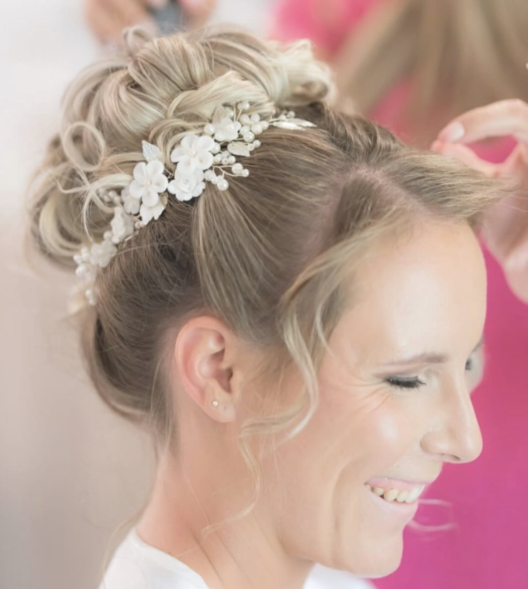 LArt de lEclat chignon mariee Perpignan 768x856