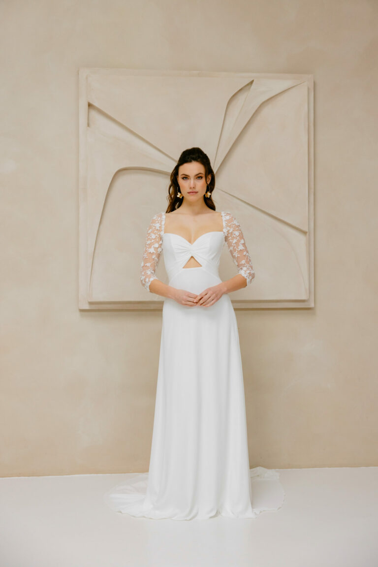 Marylise Bridal robe de mariee Dolores boutique lEcrin Blanc Perpignan scaled 1 768x1152