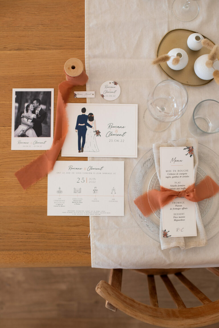 Papeterie mariage personnalisee La Papeta Lucette faire part mariage scaled 1 768x1152