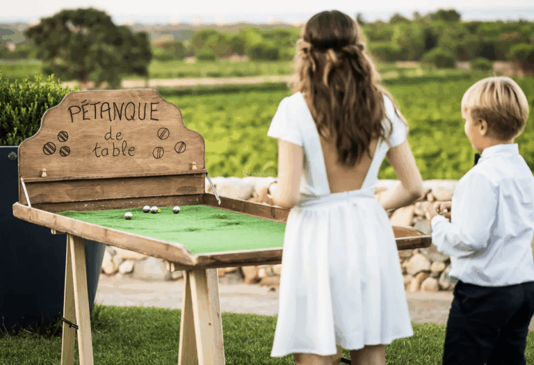 Petanque de table mariage jeux enfants et adultes La Case du jeu 768x525