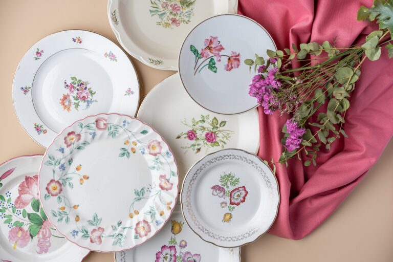 collection Stella Maris assiettes vintage a la location Perpignan 768x512