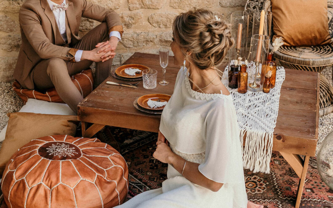 Inspiration mariage thème bohème