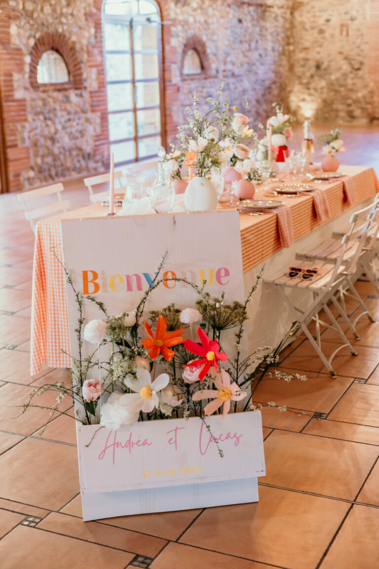 decoration florale mariage Maeko Design Narbonne Magazine Mariage Beaute scaled 1 768x1152